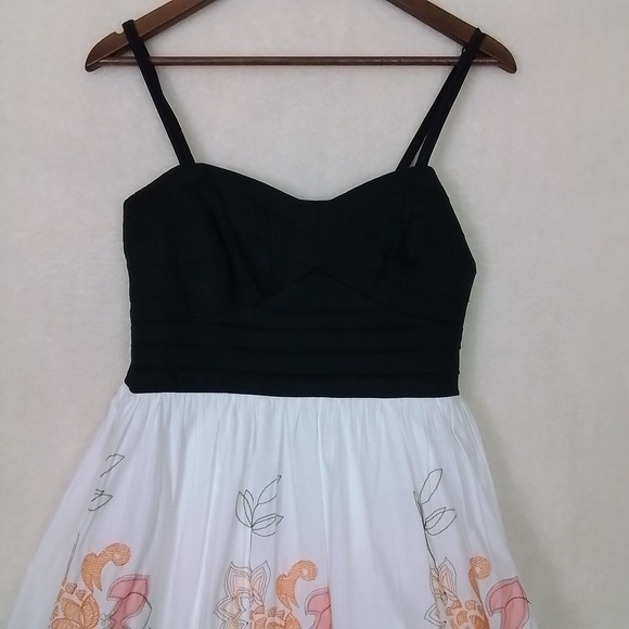 Trixxi Multicolor Floral Adjustable Spaghetti Strap Size 11 Mini Dress - Picture 3 of 13